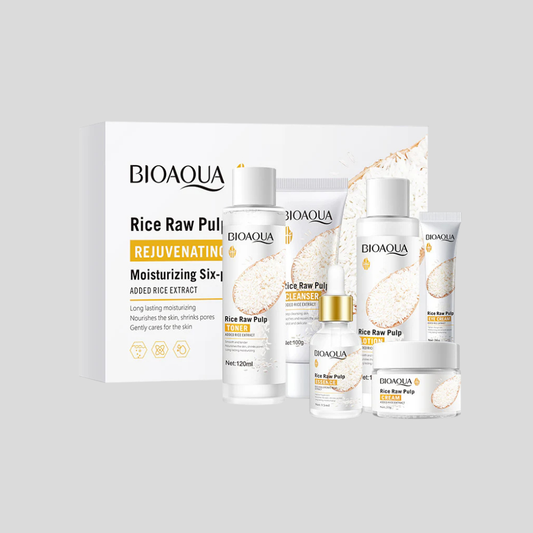 Kit facial aclarante de arroz