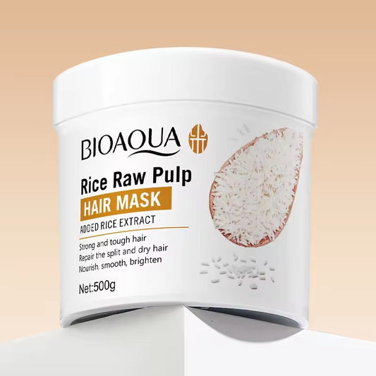 MASCARILLA CAPILAR DE ARROZ BIOAQUA