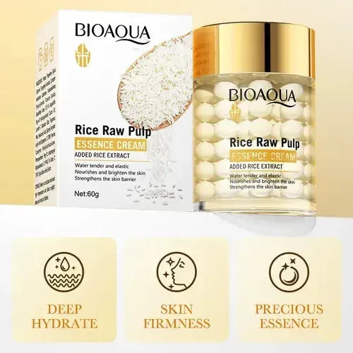 Crema Hidratante Facial de Arroz