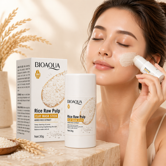 Mascarilla en Barra de Arcilla y Arroz